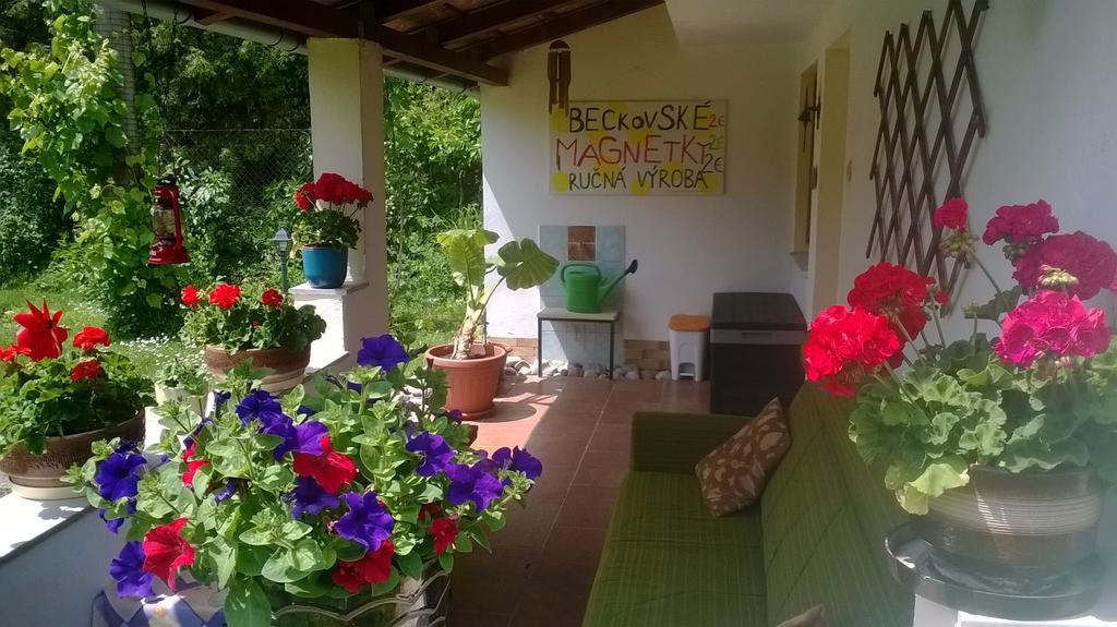 Bed and Breakfast Platanus Beckov Экстерьер фото